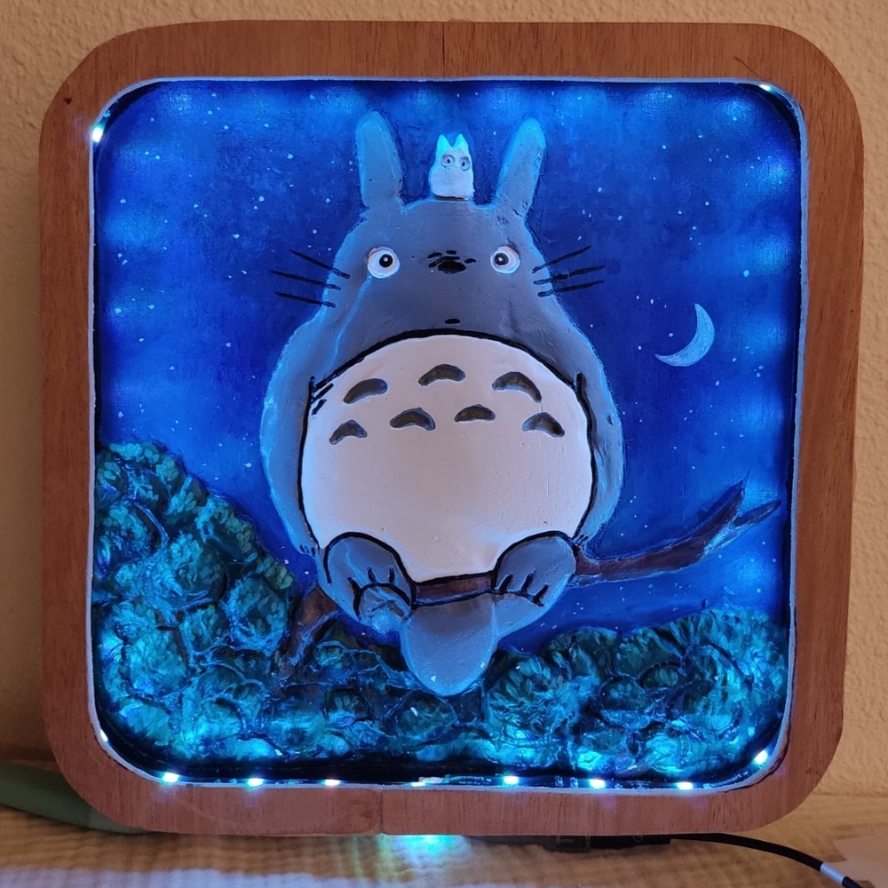 Totoro Anime Wall Light